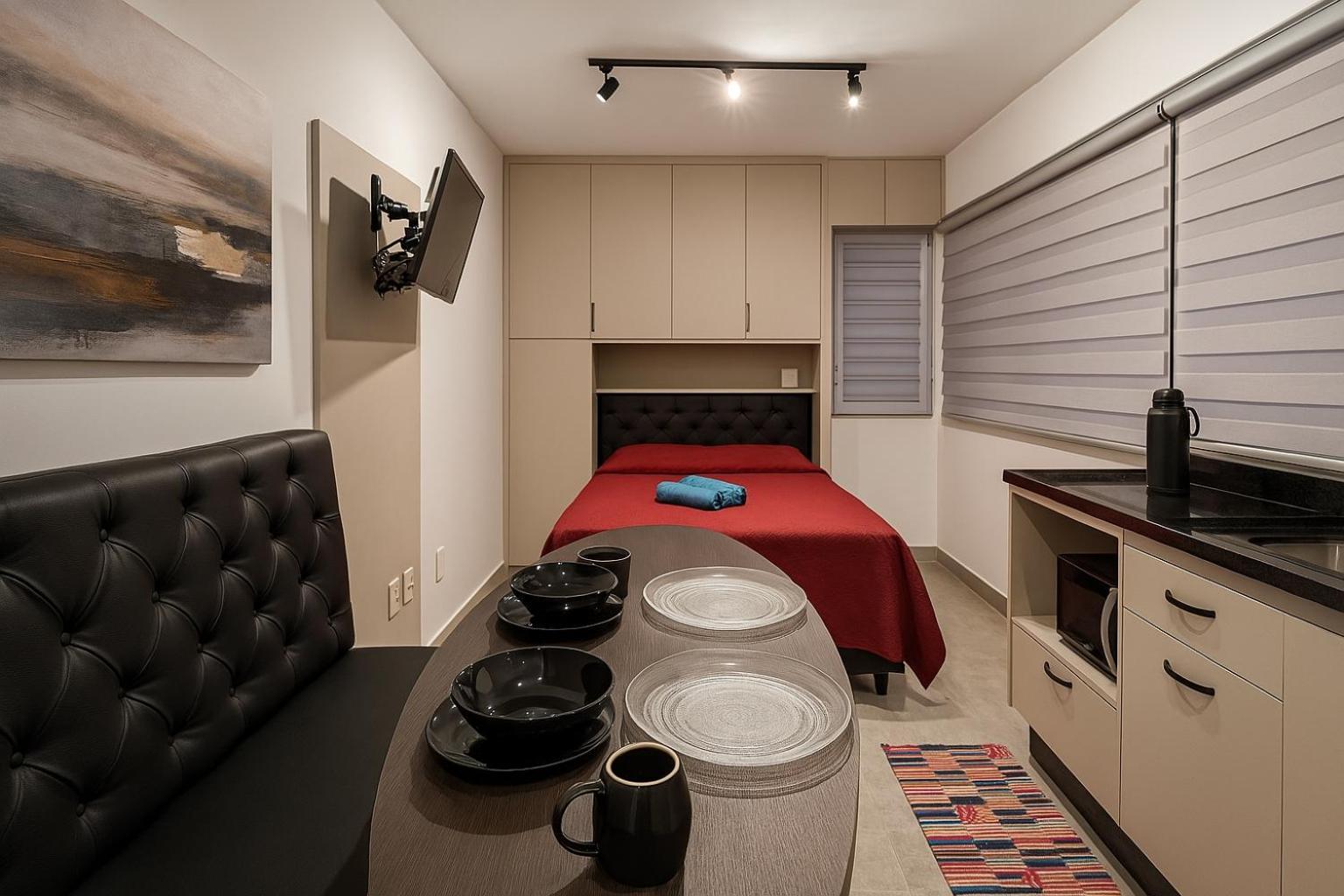 公寓 Studio404 - Cozy Loft In The Heart Of - Short & Long *